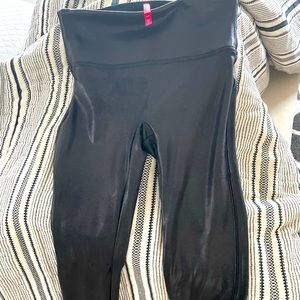 Spank Faux Metallic Leggings